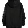 imageFloerns Mens Letter Graphic Print Lightweight Hoodies Long Sleeve Drawstring Pullover Sweatshirts With PocketsBlack Dragon