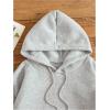 imageFloerns Mens Letter Graphic Print Lightweight Hoodies Long Sleeve Drawstring Pullover Sweatshirts With PocketsGrey Dragon