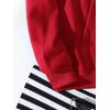 imageFloerns Mens Letter Graphic Print Lightweight Hoodies Long Sleeve Drawstring Pullover Sweatshirts With PocketsRed