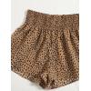 imageFloerns Womens Summer Tribal Print Elastic Waist Beach ShortsBrown and Black