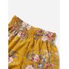 imageFloerns Womens Summer Tribal Print Elastic Waist Beach ShortsYellow Flower