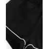 imageFloerns Womens Notch Collar Short Sleeve Sleepwear Two Piece Pajama SetBlack