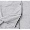 imageFloerns Womens Notch Collar Short Sleeve Sleepwear Two Piece Pajama SetGrey Solid