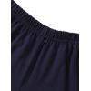 imageFloerns Womens Notch Collar Short Sleeve Sleepwear Two Piece Pajama SetNavy