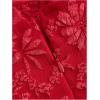 imageFloerns Womens Elegant Strapless Jacquard Flare Hem Mini Tube DressRed
