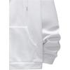 imageFloerns Mens Causal Graphic Print Long Sleeve Zip Up Drawstring Thermal Hoodies Sweatshirt With PocketsWhite Cross