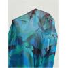imageFloerns Womens Sleeveless Tie Dye Mock Neck Ruched Slit Hem Party Bodycon DressGreen