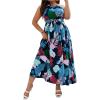 Navy Blue Floral