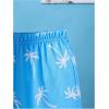 imageFloerns Boys Boho Sleeveless Tank Top Tropical Print Shorts Set 2 Piece OutfitBlue and White