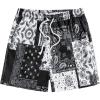 Black Multi Paisley