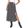 Black Disty Floral