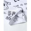 imageFloerns Mens Casual Tropical Print Button Down Short Sleeve Hawaiian ShirtWhite Graphic