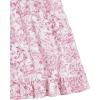 imageFloerns Womens Gingham Print tie Shoulder Sleeveless Ruffle Hem cami DressPurple