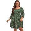 Green Floral