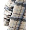 imageFloerns Mens Plaid Flannel Shirts Long Sleeve Regular Fit Button Down Causal ShirtsBeige Blue Multi