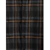 imageFloerns Mens Plaid Flannel Shirts Long Sleeve Regular Fit Button Down Causal ShirtsBlack Brown Multi