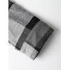 imageFloerns Mens Plaid Flannel Shirts Long Sleeve Regular Fit Button Down Causal ShirtsBlack Grey White