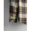imageFloerns Mens Plaid Flannel Shirts Long Sleeve Regular Fit Button Down Causal ShirtsBlack Yellow Multi