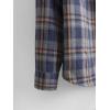 imageFloerns Mens Plaid Flannel Shirts Long Sleeve Regular Fit Button Down Causal ShirtsDeep Blue Multi