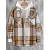 imageFloerns Mens Plaid Flannel Shirts Long Sleeve Regular Fit Button Down Causal ShirtsGinger and White