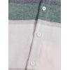 imageFloerns Mens Plaid Flannel Shirts Long Sleeve Regular Fit Button Down Causal ShirtsWhite Green Plaid