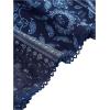 imageFloerns Womens Stretchy Elastic Waist Print Boho Mini SkirtBlue Paisley