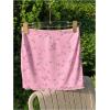 imageFloerns Womens Stretchy Elastic Waist Print Boho Mini SkirtPink Foral