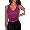 Rhinestone Red Violet