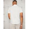 imageFloerns Mens Summer Crochet Knit Shirts Short Sleeve Button Down Shirt Hawaiian Shirt Vacation Beach ShirtsCream White