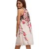 imageFloerns Womens Summer Floral Print Sleeveless Halter Neck Beach Party DressA Pink