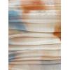 imageFloerns Womens Tie Dye Spaghetti Strap Cut Out One Shoulder Ruched Crop Cami TopApricot