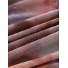 imageFloerns Womens Tie Dye Spaghetti Strap Cut Out One Shoulder Ruched Crop Cami TopBrown
