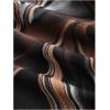 imageFloerns Womens Tie Dye Spaghetti Strap Cut Out One Shoulder Ruched Crop Cami TopBrown Marble