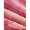 imageFloerns Womens Tie Dye Spaghetti Strap Cut Out One Shoulder Ruched Crop Cami TopLight Pink