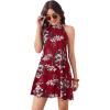 Burgundy Floral