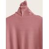 imageFloerns Girls Heart Graphic Print Long Sleeve Hooded Sweatshirt Pullover TopsDusty Pink