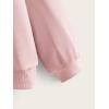 imageFloerns Girls Heart Graphic Print Long Sleeve Hooded Sweatshirt Pullover TopsLight Pink Heart