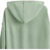 imageFloerns Girls Heart Graphic Print Long Sleeve Hooded Sweatshirt Pullover TopsMint Green Heart