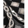 imageFloerns Womens Argyle V Neck Button Front Cardigan Sleeveless Knit Sweater VestBlack