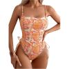 Orange Paisley