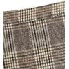 imageFloerns Womens Plaid High Waist Bodycon Mini SkirtGrey Brown