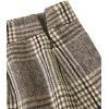 imageFloerns Womens Plaid High Waist Bodycon Mini SkirtGrey Plus