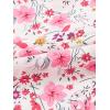 imageFloerns Womens Summer Floral Cherry Print A Line Short Cami DressLight Pink Floral