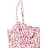 imageFloerns Womens Summer Floral Cherry Print A Line Short Cami DressLight Pink Floral