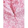 imageFloerns Womens Summer Floral Cherry Print A Line Short Cami DressPink Flower