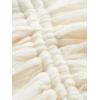 imageFloerns Womens Tie Backless Sleeveless Ruched Knitted Halter Crop TopBeige