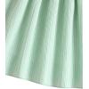 imageFloerns Girls Cold Shoulder Ruffle Trim Short Sleeve Belted A Line Midi DressMint Green