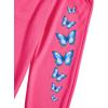imageFloerns Girls Graphic Print Clothes Cami Top Sweatpants with Jacket 3 Piece OutfitHot Pink