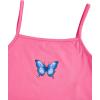 imageFloerns Girls Graphic Print Clothes Cami Top Sweatpants with Jacket 3 Piece OutfitHot Pink
