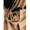 imageFloerns Womens Plus Size Ditsy Floral Flared Midi Skirt Polka Dots Pleated SkirtsBrown and Black